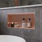 Alfi Brand 24" x 12" Brushed Copper PVD Stainless Steel Single Shelf Shower Niche ABNP2412-BC - alternate 6